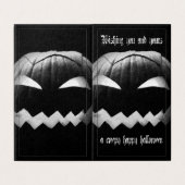 Ich wünsche Ihnen und Ihrem ein gruseliges glückli (Außenseite Aufgefaltet)