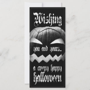 Ich wünsche Ihnen und Ihrem ein gruseliges glückli