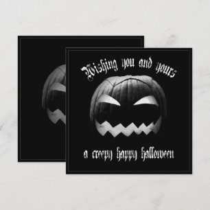 Ich wünsche Ihnen und Ihrem ein gruseliges glückli