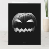 Ich wünsche Ihnen und Ihrem ein gruseliges glückli Karte (Rückseite)