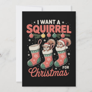 Ich wünsche mir ein Eichhörnchen zu Weihnachten Sa