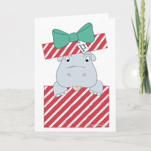 Ich wünsche mir ein Nilpferd zu Weihnachten Karte