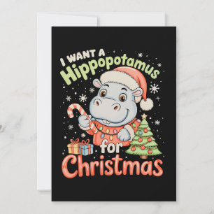 Ich wünsche mir ein Nilpferd zu Weihnachten Nilpfe