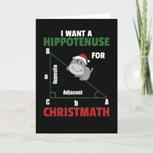 Ich wünsche mir ein Nilpferd zu Weihnachten Süße N