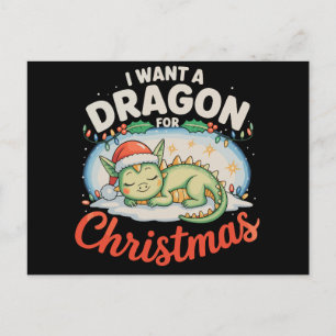Ich wünsche mir einen Drachen zu Weihnachten Santa