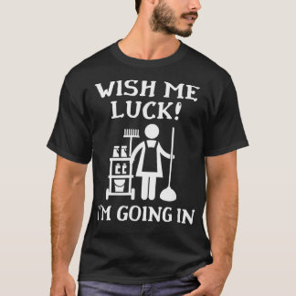 Ich wünsche mir Glück, dass ich in der Neuheit Jan T-Shirt