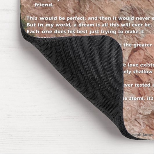 Ich wünsche Mousepad (Ecke)