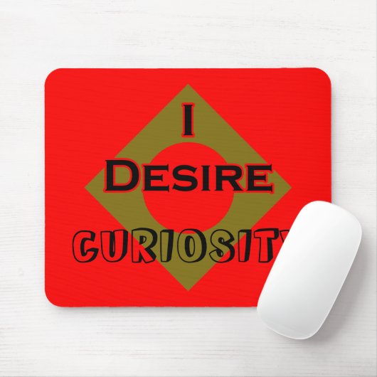 Ich wünsche Neugier Mousepad (Mit Mouse)