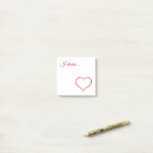 Ich wünsche post-it klebezettel (Auf Schreibtisch)