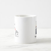 Ich wünschte, du lebst neben der Tür Kaffeetasse (Mittel)