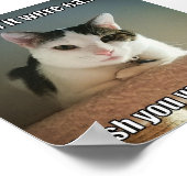 Ich wünschte, du wärest besser poster (Ecke)