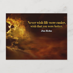 Ich wünschte, du wärest besser postkarte