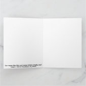 Ich wünschte, du wärest hier. karte (Innenseite)