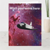 Ich wünschte, du wärest hier. karte (Vorderseite)