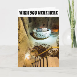 Ich wünschte, du wärest hier. karte
