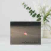 Ich wünschte, du wärest hier.. postkarte (Stehend Vorderseite)