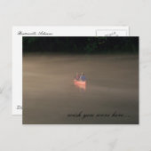 Ich wünschte, du wärest hier.. postkarte (Vorne/Hinten)