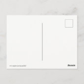 Ich wünschte, du wärest hier.. postkarte (Rückseite)