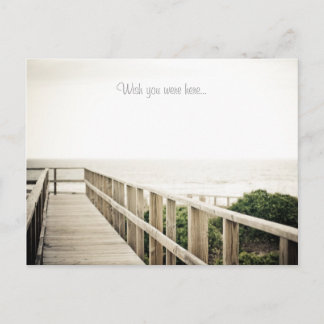 Ich wünschte, du wärest hier.. Postkarte