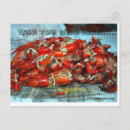 Ich wünschte, du wärest hier..... postkarte (Vorderseite)