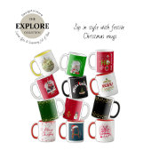 Ich wünschte, du wärst froh Weihnachten Roter Kaff Kaffeetasse