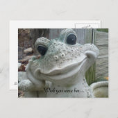 Ich wünschte, du wärst sie...Postkarte Postkarte (Vorne/Hinten)