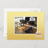 Ich wünschte, es gäbe etwas zu tun postkarte (Vorne/Hinten)