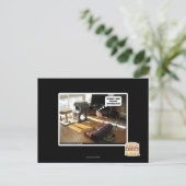 Ich wünschte, es gäbe etwas zu tun postkarte (Stehend Vorderseite)