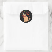 Ich wünschte, es wäre heißer, sonnige Neuheit 32 Runder Aufkleber (Tasche)