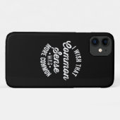 Ich wünschte, gesunder Menschenverstand wäre ein a Case-Mate iPhone Hülle (Rückseite (Horizontal))