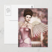 Ich wünschte, ich hätte einen Engel... Postkarte (Vorne/Hinten)