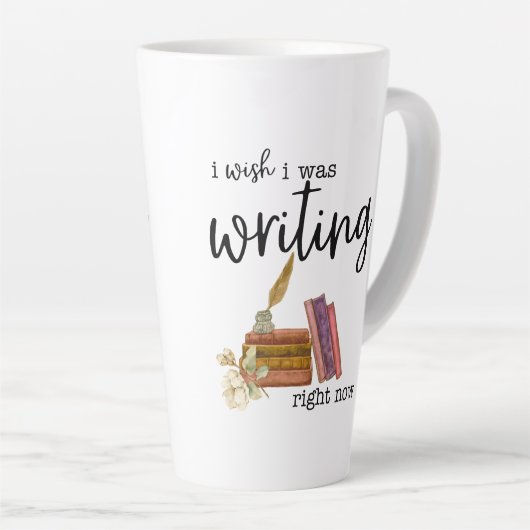 Ich wünschte, ich hätte gerade geschrieben milchtasse (Rechte Ecke)