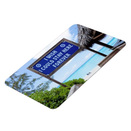 Ich wünschte, ich könnte hier für immer Bleibe wer Magnet (Linke Seite)