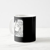 Ich wünschte, ich schaue mir Kriminalitätsdateien  Kaffeetasse (Vorderseite Links)