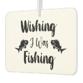 Ich wünschte, ich wäre ein lustiges Zitat Autolufterfrischer (Links)