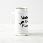 Ich wünschte, ich wäre ein lustiges Zitat Bierglas (Vorderseite Links)