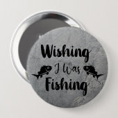 Ich wünschte, ich wäre ein lustiges Zitat Button (Vorne & Hinten)