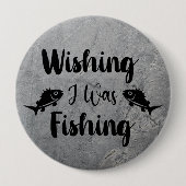 Ich wünschte, ich wäre ein lustiges Zitat Button (Vorderseite)