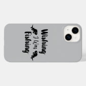 Ich wünschte, ich wäre ein lustiges Zitat Case-Mate iPhone Hülle (Rückseite (Horizontal))