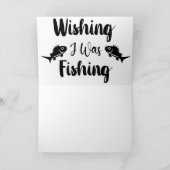 Ich wünschte, ich wäre ein lustiges Zitat Dankeskarte (Innenseite)