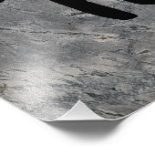 Ich wünschte, ich wäre ein lustiges Zitat Fotodruck (Ecke)