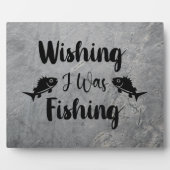 Ich wünschte, ich wäre ein lustiges Zitat Fotoplatte (Vorderseite)