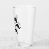 Ich wünschte, ich wäre ein lustiges Zitat Glas (Links)