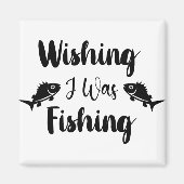 Ich wünschte, ich wäre ein lustiges Zitat  Magnet (Vorne)