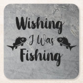 Ich wünschte, ich wäre ein lustiges Zitat Rechteckiger Pappuntersetzer (Vorderseite)