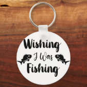 Ich wünschte, ich wäre ein lustiges Zitat Schlüsselanhänger (Vorderseite)
