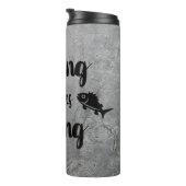 Ich wünschte, ich wäre ein lustiges Zitat Thermosbecher (Nach rechts gedreht)