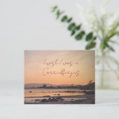 Ich wünschte, ich wäre in Carrickfergus Postcard Postkarte (Stehend Vorderseite)