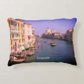 Ich wünschte, ich wäre in Venedig, Italien Urlaub Dekokissen (Vorderseite)