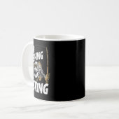 Ich wünschte, ich würde angeln kaffeetasse (Vorderseite Links)
